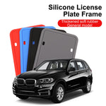 Scratch & Rattle Proof Silicone License Plate Frame