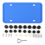 Scratch & Rattle Proof Silicone License Plate Frame