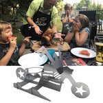 Motorcycle BBQ Chicken Beer Stand