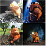 Motorcycle BBQ Chicken Beer Stand