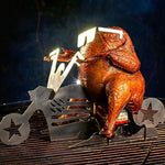 Motorcycle BBQ Chicken Beer Stand