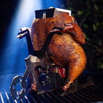 Motorcycle BBQ Chicken Beer Stand