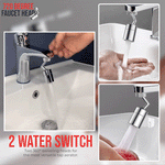 720° Splash-Proof Faucet Head