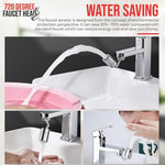 720° Splash-Proof Faucet Head